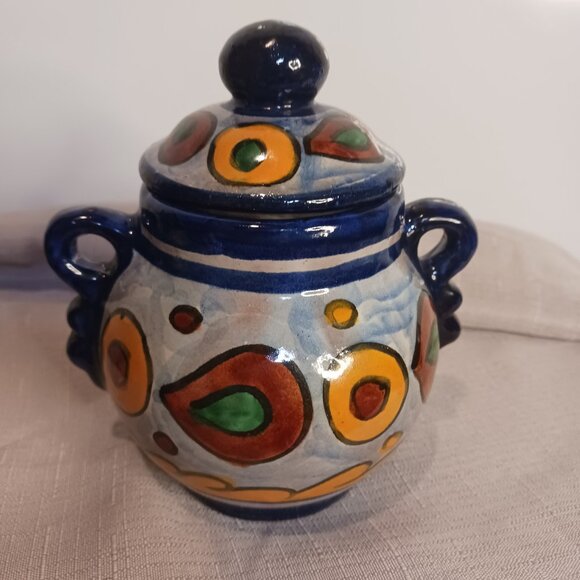 Signed Talavera Pottery Pot - Picture 3 of 6